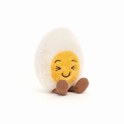 Jellycat Amuseable Laughing Boiled Egg Australia | 429871MEY